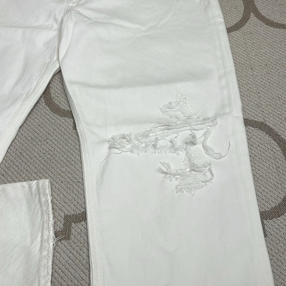 AGOLDE Fen conjure White High Rise Relaxed Taper Jeans - Picture 12 of 17